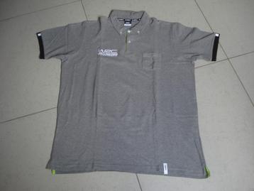 Nieuwe grijze WRC polo, heren. mt 4XL, Kleding | Heren, Grote Maten, Ophalen of Verzenden, Nieuw, Grijs, Shirt