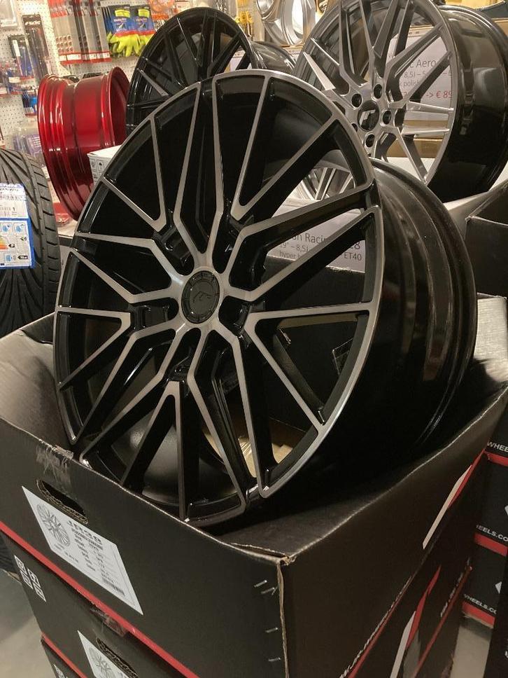Velgenset Japan Racing JR38 20" 9J ET35 5x112 NIEUW, Auto-onderdelen, Banden en Velgen, Velg(en), 20 inch, Nieuw, Ophalen of Verzenden