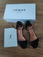 Jonak Verdi sandalette van suède - 39 - black - nieuw, Vêtements | Femmes, Chaussures, Neuf, Enlèvement ou Envoi, Jonak, Noir