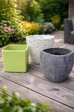 Bloempotten, Ophalen, Gebruikt, Balkon