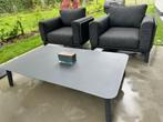 Salontafel voor tuinmeubelen 140x85x30cm, Ophalen, 4 zitplaatsen, Gebruikt, Bijzettafel