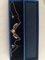 Swarovski Impulse necklace rhodium plated 5161677, Nieuw, Met edelsteen, Ophalen of Verzenden, Zilver