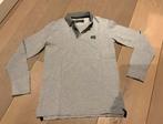 River Woods - grijze longsleeve polo - 14 jaar - jongens, Kinderen en Baby's, Kinderkleding | Maat 152, Ophalen, Zo goed als nieuw