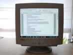 Beeldbuis CRT monitor pc (werkt perfect), Computers en Software, Kantelbaar, Zo goed als nieuw, VGA, Ophalen