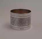 Zilveren servet ring Wolfers, Antiek en Kunst, Antiek | Zilver en Goud, Ophalen of Verzenden, Zilver