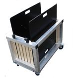 Transportkar incl.4 stalen bodemplaten 74 x 74 cm, Muziek en Instrumenten, Licht en Laser, Nieuw, Verzenden