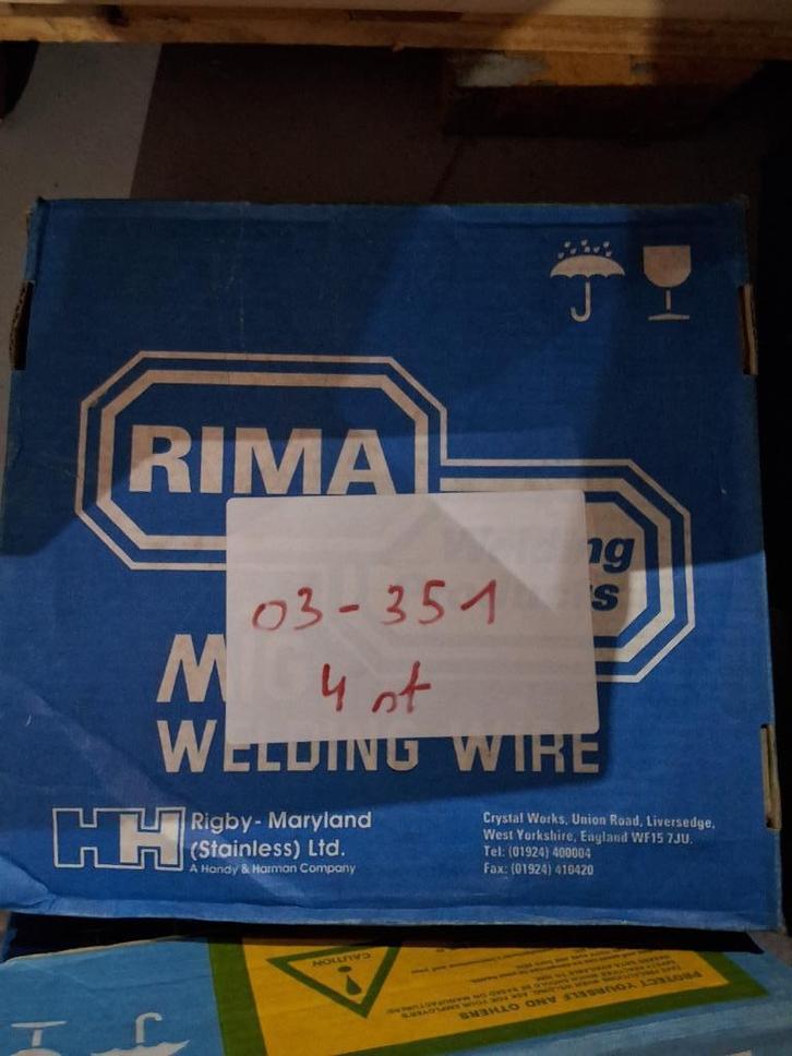 Groot lot Lasdraad RVS mig elektrode, Doe-het-zelf en Bouw, Gereedschap | Lasapparaten, Nieuw, Overige typen, Ophalen of Verzenden