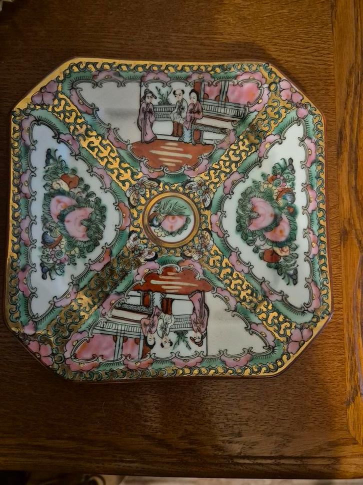 Chinese jaren 1800 2 stuks en viskom, Antiek en Kunst, Antiek | Schalen, Ophalen