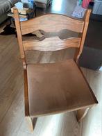 Stoelen, Huis en Inrichting, Stoelen, Ophalen, Gebruikt, Hout, Vijf, Zes of meer stoelen