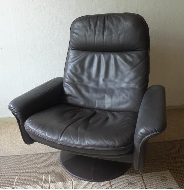 De Sede DS-50 Fauteuil, Huis en Inrichting, Fauteuils, Gebruikt, Leer, 75 tot 100 cm, Minder dan 75 cm, Ophalen