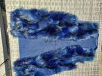 Blauw gebreid bont-gilet (WHY NOT), Kleding | Dames, Why not?, Ophalen of Verzenden, Zo goed als nieuw, Blauw