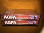 Cassettes / lot 2x Agfa ferrocolor 60, Cd's en Dvd's, Cassettebandjes, 2 t/m 25 bandjes, Overige genres, Ophalen of Verzenden