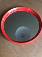 Oranje vintage spiegel, Antiek en Kunst, Curiosa en Brocante, Ophalen