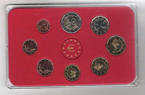 Cyprus 2009 euroset in blister BU met € 2 introductie euro, Postzegels en Munten, Munten | Europa | Euromunten, Setje, Overige waardes