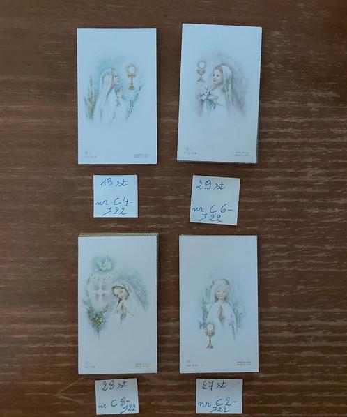 AR Communie prentjes religieuze heiligen prentjes AR, Antiek en Kunst, Curiosa en Brocante, Ophalen of Verzenden