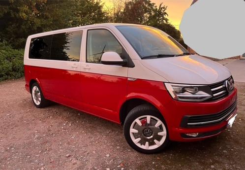 Volkswagen Transporter T6 DSG Lang Dubbele Cabine DuoColor, Auto's, Volkswagen, Particulier, Transporter, ABS, Achteruitrijcamera