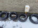 GRATIS vier banden 195/55 R16, Auto-onderdelen, Ophalen, Gebruikt, 16 inch, All Season
