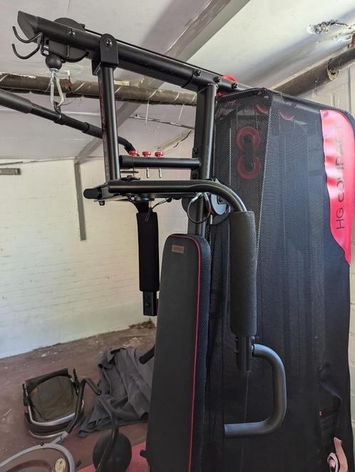 Krachtstation compact 900 decathlon, Sport en Fitness, Fitnessapparatuur, Zo goed als nieuw, Krachtstation, Ophalen