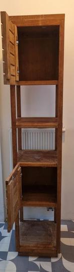 Colonne teak, Maison & Meubles, Salle de bain | Meubles de Salle de bain, 25 à 50 cm, Enlèvement, Utilisé, 200 cm ou plus