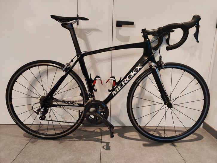 Merckx Mourenx 69 - Carbon - Ultegra velgrem, Fietsen en Brommers, Fietsen | Racefietsen, Carbon, Ophalen