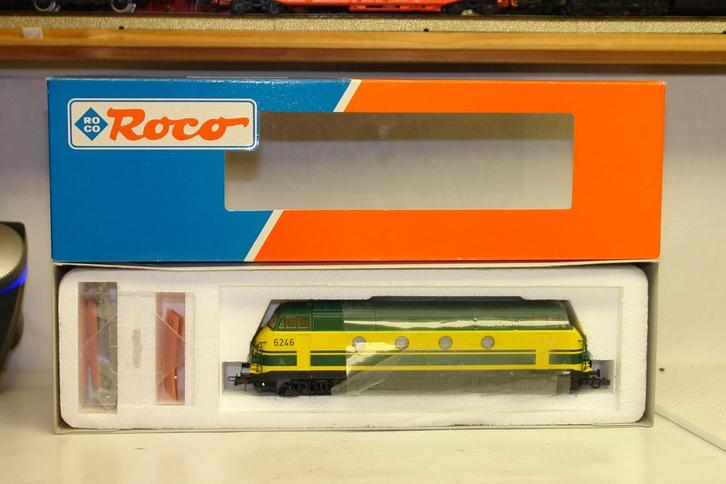 ROCO 43544 DIESEL DE LIGNE 6246 SNCB NMBS HASSELT CC/DC, Hobby en Vrije tijd, Modeltreinen | H0, Zo goed als nieuw, Locomotief