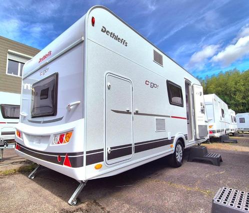 Dethleffs C'go 495 QSK / 2025, Caravans en Kamperen, Caravans, Bedrijf, tot en met 6, 1000 - 1250 kg, Treinzit, Dethleffs, Dwarsbed