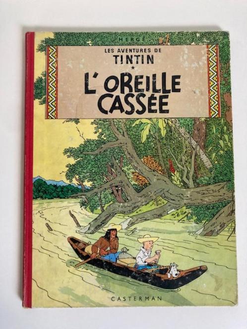 Tintin - L'Oreille Cassée (collection à vendre), Livres, BD, Envoi