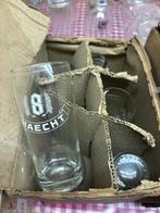 6 bierglazen Haecht 8, Verzamelen, Ophalen, Zo goed als nieuw