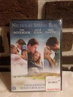Dvd : box met 3 boekverfilmingen van Nicholas Sparks, À partir de 12 ans, Neuf, dans son emballage, Enlèvement ou Envoi, Drame