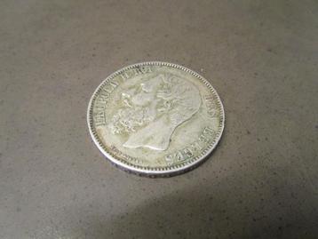 Leopold II - 5 francs - 1870 beschikbaar voor biedingen