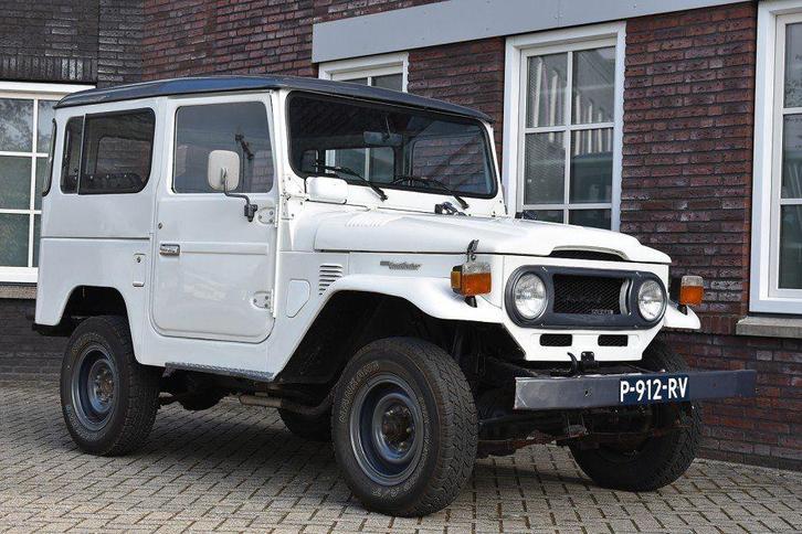 Toyota Land Cruiser BJ40 Diesel, Auto's, Toyota, Bedrijf, Landcruiser, 4x4, Diesel, Overige carrosserie, Handgeschakeld, Wit