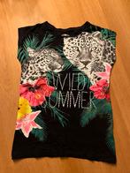 Zwart tshirt korte mouw c&a 146/152, Kinderen en Baby's, Kinderkleding | Maat 146, Ophalen, Gebruikt, C&A, Meisje