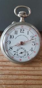 Antieke zakhorloge roskopf  ,loopt, Bijoux, Sacs & Beauté, Montres | Anciennes | Antiquités, Enlèvement ou Envoi, Montre de poche