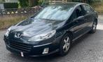 Peugeot 407 2.0 HDI 136pk Leder 2de eigenaar, Zwart, Leder, Trekhaak, Particulier