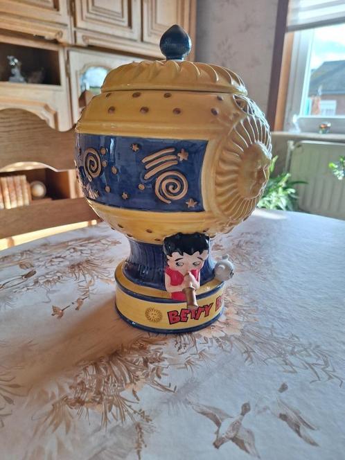 Betty Boop Celestial Cookie Jar Betty en Pudgy Ballon 1999, Verzamelen, Beelden en Beeldjes, Nieuw, Mens, Ophalen of Verzenden
