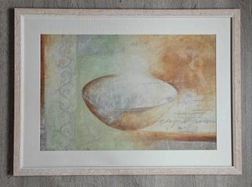 Nieuw: Mooie kader 113 cm op 83 cm van "Sian Lester" beschikbaar voor biedingen