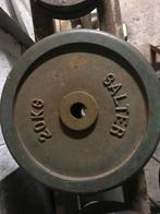 80 kg 31 mm halterschijven | 2x20, 2x10, 2x5 & 4x2,5 kg, Sport en Fitness, Fitnessmaterialen, Ophalen, Gebruikt, Rug, Halterschijven