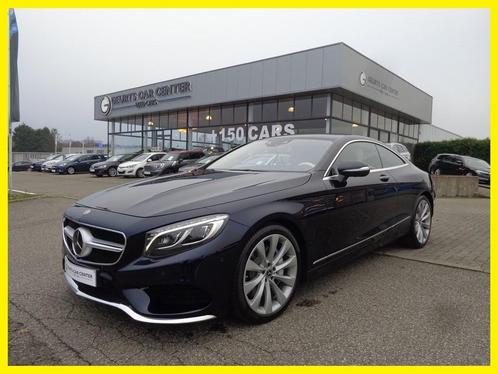 Mercedes-Benz S 450 Coupé 3.0i 367pk AMG-Line Designo 1ste, Auto's, Mercedes-Benz, S-Klasse, 4x4, ABS, Adaptieve lichten, Adaptive Cruise Control