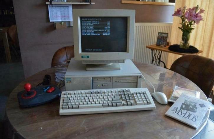 Siemens nixdorf 486sx 25mhz setup dos 6.22, Computers en Software, Vintage Computers, Ophalen