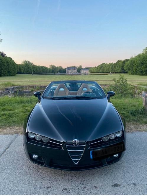 Alfa Rome Spider, Auto's, Alfa Romeo, Particulier, Spider, Diesel, Euro 4, Cabriolet, Zwart, Beige, Leder, Ophalen