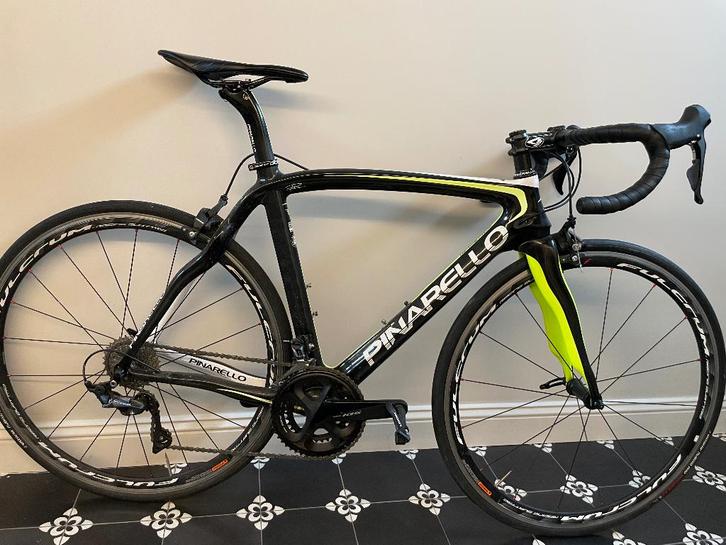 Koersfiets Pinarello, Fietsen en Brommers, Fietsen | Racefietsen, Zo goed als nieuw, Heren, Overige merken, Carbon, Ophalen
