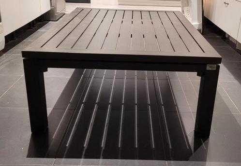 OCEO Latino Design salontafel 100% geborsteld aluminium 190e, Huis en Inrichting, Tafels | Salontafels, Zo goed als nieuw, Minder dan 50 cm