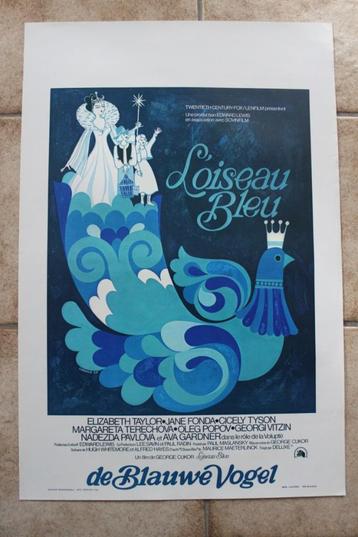 filmaffiche The Blue Bird Elizabeth Taylor filmposter beschikbaar voor biedingen