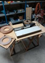 afplakmachine, Ophalen