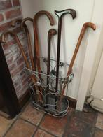 paraplubak  wandelstokken, Ophalen