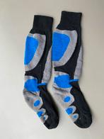 Ski sokken zwart/blauw/grijs unisex mt 31-34, Overige merken, Ski, Gebruikt, Ophalen of Verzenden