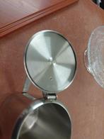 Inox koffiekan, Ophalen, Inox