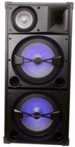 Discobox 3 weg 900Watt 2 x 15 inch bass 2129-B, Audio, Tv en Foto, Luidsprekerboxen, Ophalen of Verzenden, Nieuw