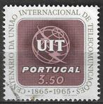 Portugal 1965 - Yvert 964 - Telecommunicatie-unie (ST), Postzegels en Munten, Postzegels | Europa | Overig, Verzenden, Gestempeld