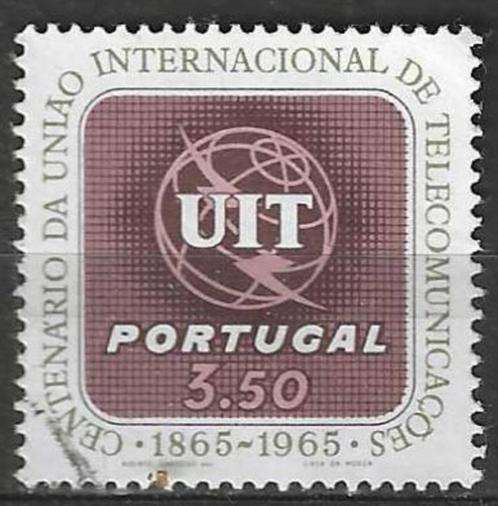 Portugal 1965 - Yvert 964 - Telecommunicatie-unie (ST), Postzegels en Munten, Postzegels | Europa | Overig, Gestempeld, Portugal